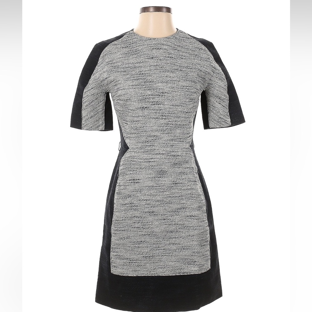 Elegant Black and Gray Dress